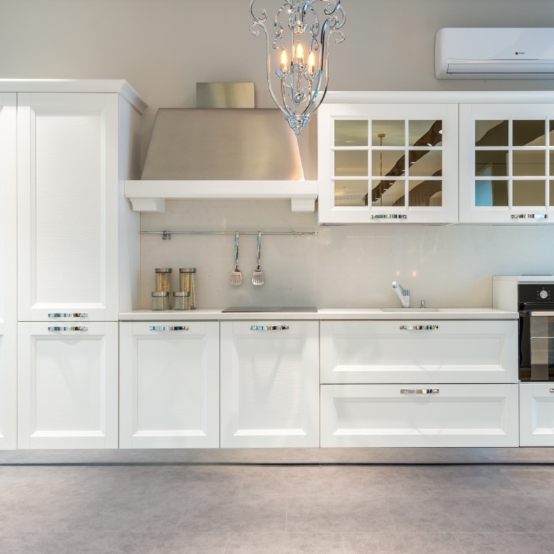 درجات الألوان المحايدة لخزاسن المطبخ، تساعد على بيع المنزل بشكل أسرع