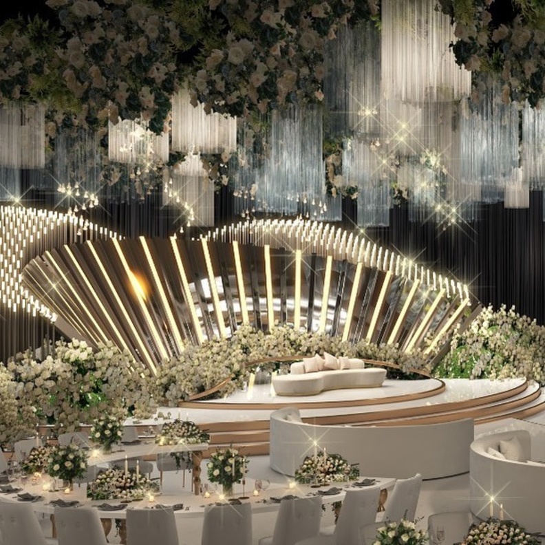 ديكورات كوشات زفاف من تنفيذ Oliver Dolz