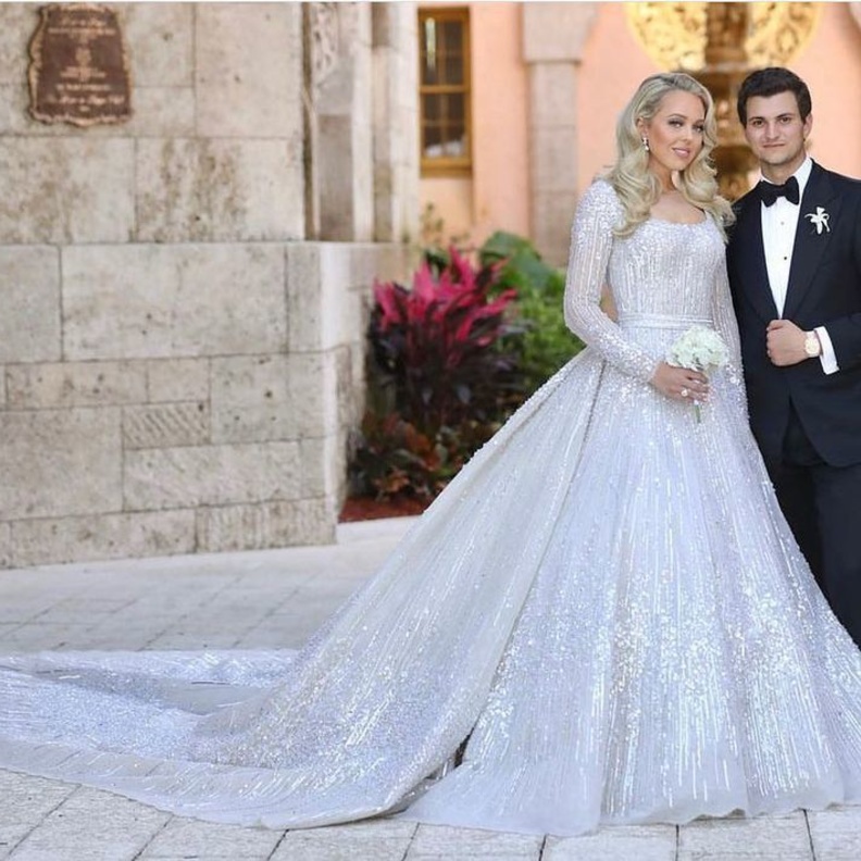 زفاف تيفاني ترامب ومايكل بولس