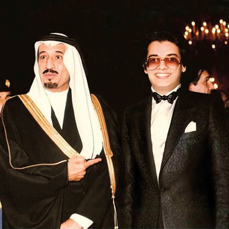 مع صاحب السمو الملكي الأمير سلمان بن عبد العزيز