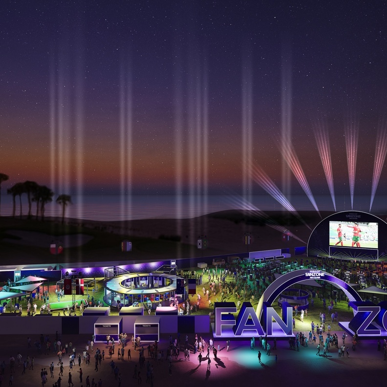 منطقة المشجعين.. تجربة مميزة لمشاهدة كأس العالم وبرنامج حافل بالأنشطة العائلية بأبوظبي