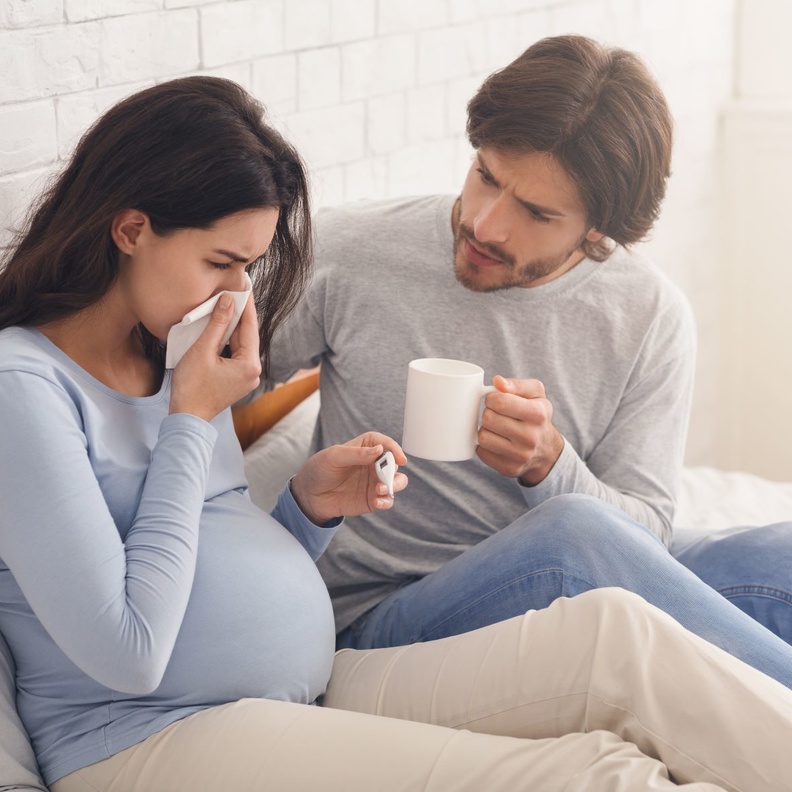نصائح ذهبية للحامل للوقاية من الإنفلونزا والبرد