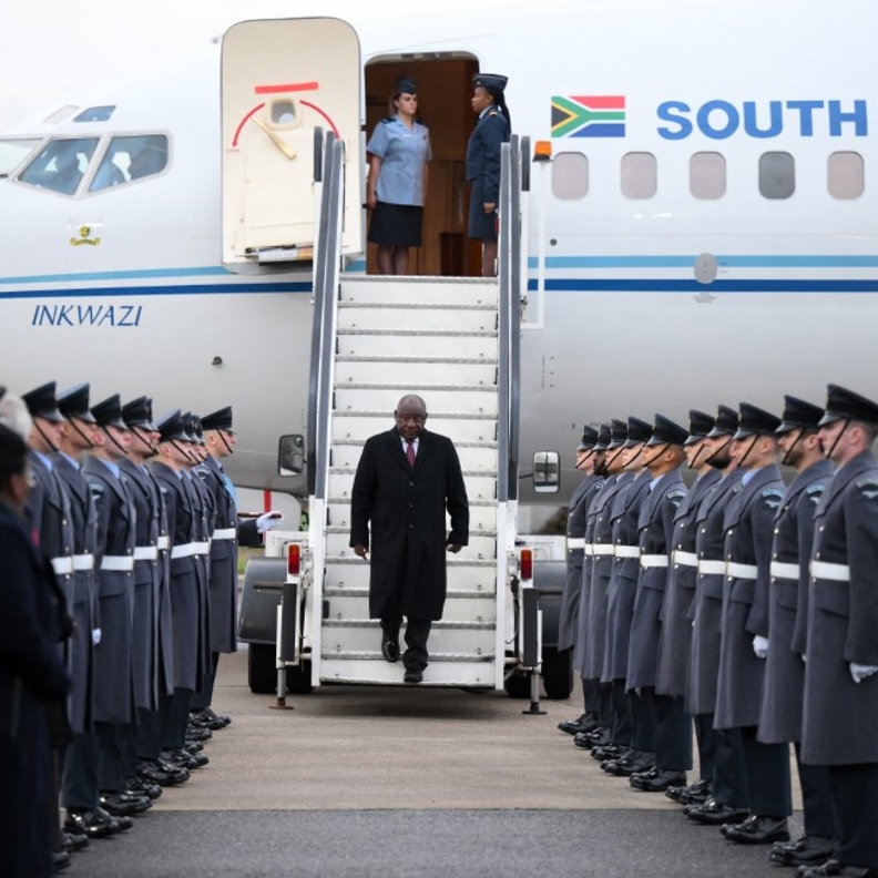 للمرة الأولى.. تشارلز الثالث يستقبل رئيس دولة جنوب أفريقيا بصفته ملكا لبريطانيا