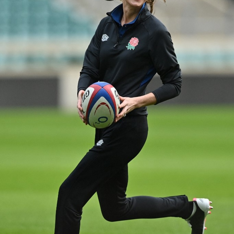 كيت ميدلتون أول سيدة ملكية تصبح راعية لاتحاد الرجبي لكرة القدم ودوري الرجبي لكرة القدم