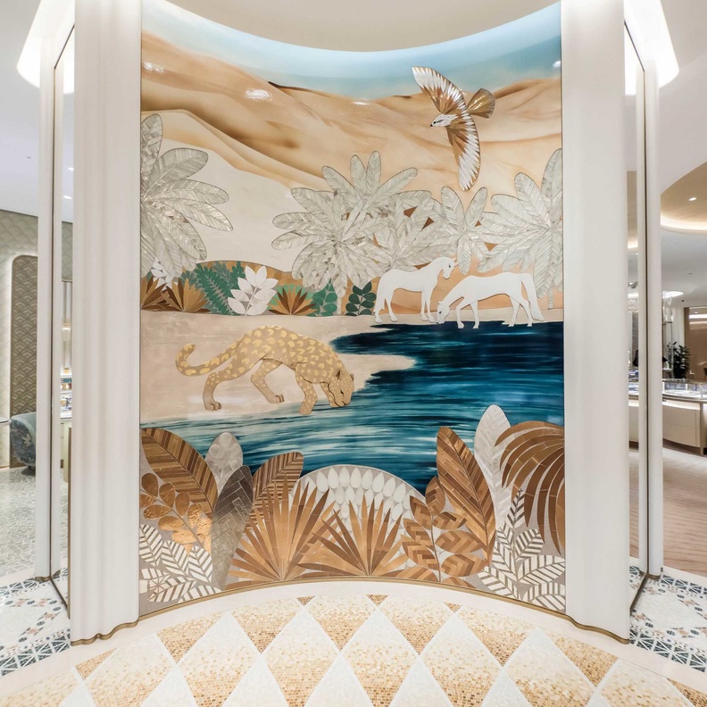 كارتييه تعاود افتتاح متجرها في الغاليريا مول بحلته الرائعة الجديدة