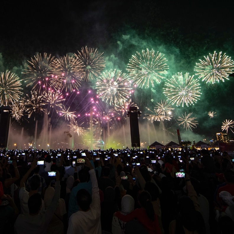 أبرز احتفالات الإمارات بعيد الاتحاد الـ 51