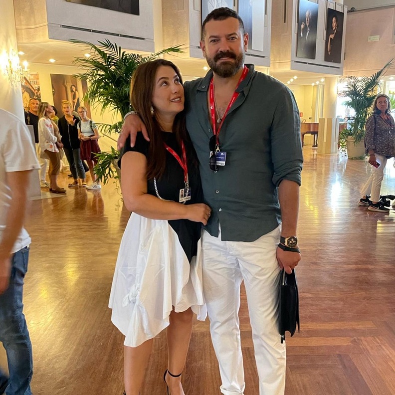 كندة علوش وعمرو يوسف