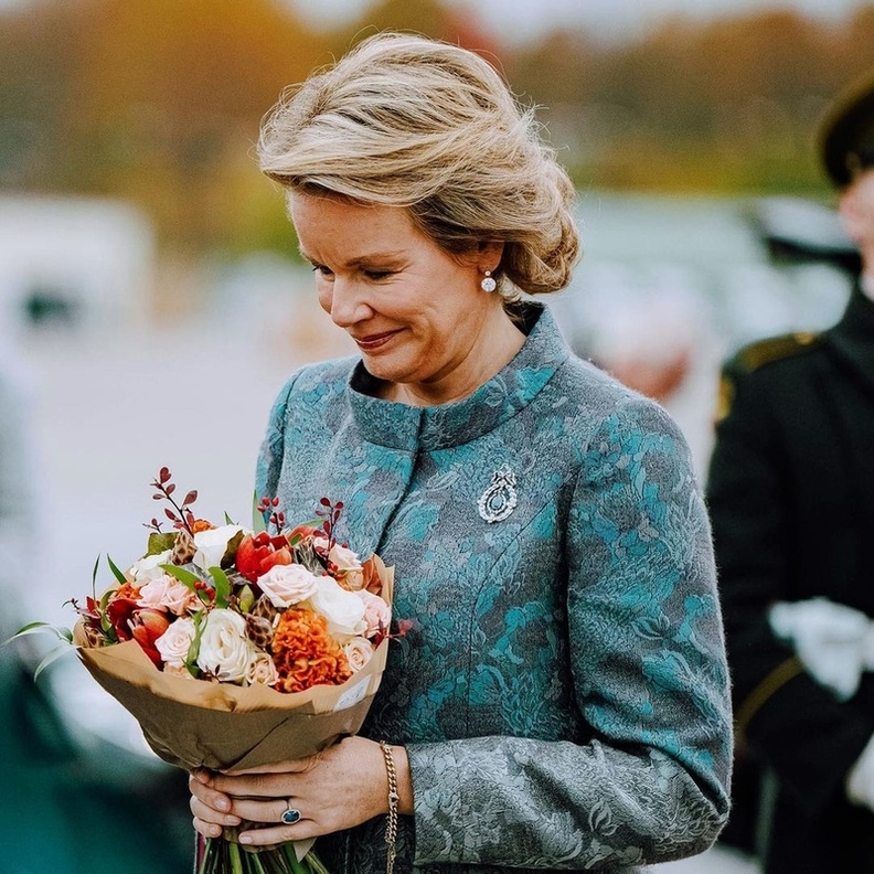 خاتم الملكة ماتيلد المرصع بالياقوت الأزرق