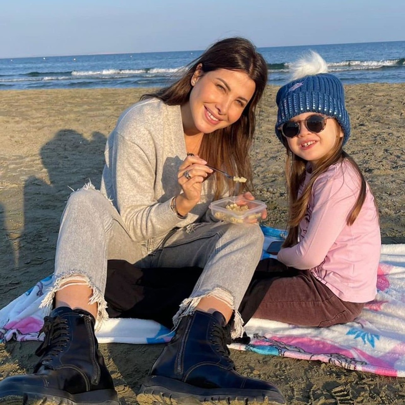 علاقة استثنائية لـ نانسي عجرم مع طفلتها "ليا"