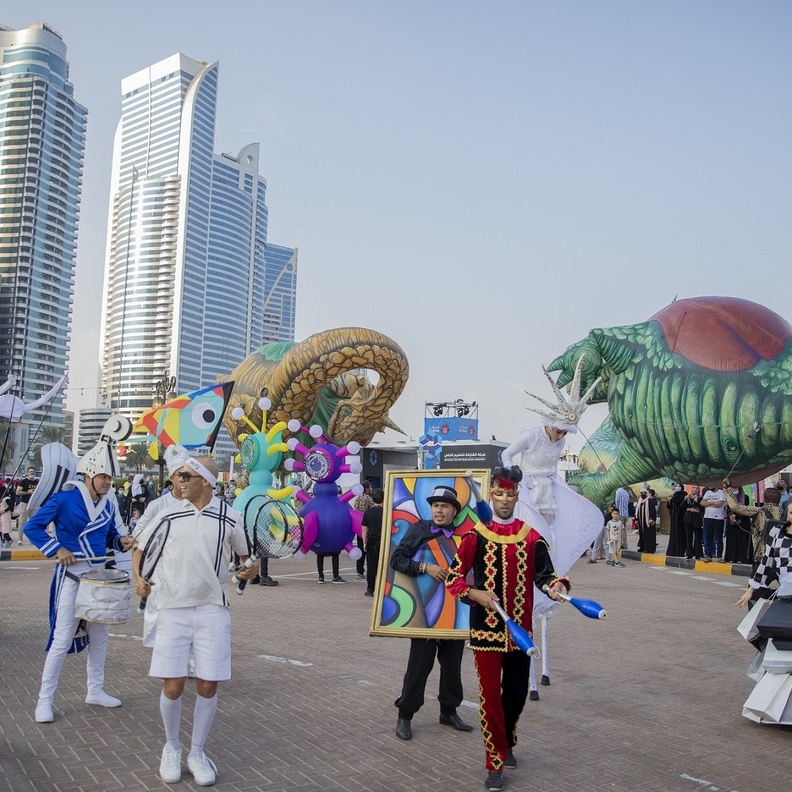 أجواء ممتعة وتجارب ترفيهية متنوعة في انطلاق مهرجان فعاليات الشارقة
