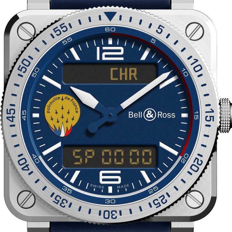 Bell & Ross تطلق ساعة BR 03 TYPE A PATROUILLE DE FRANCE المصممة بالتعاون مع طياري Patrouille de France