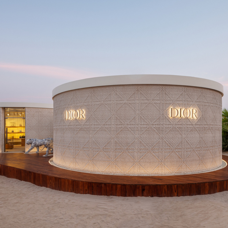 متجر ديور المؤقت.. إبتكارات وتصاميم حصرية