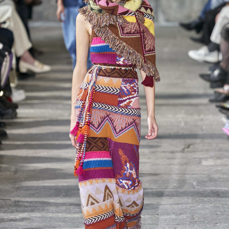 فساتين الصوف في خريف وشتاء 2022-2023