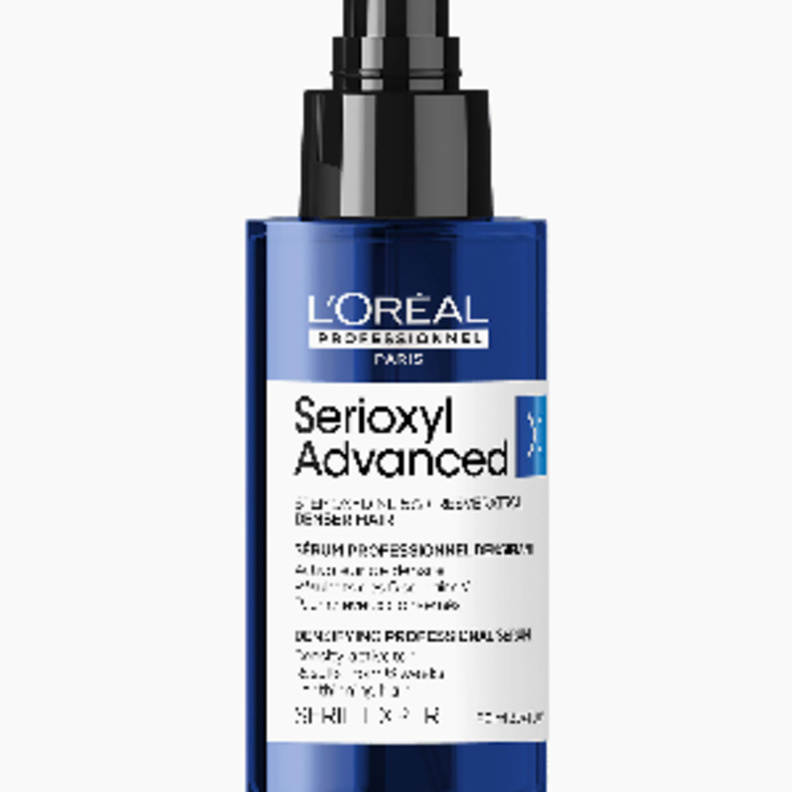 مجموعة مستحضرات "سريوكسيل أدفانسد" الخاصّة بمعالجة الشعر الخفيف من "لوريال بروفسيونال" 