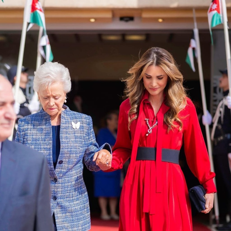 الملكة رانيا العبدالله في أحدث ظهور