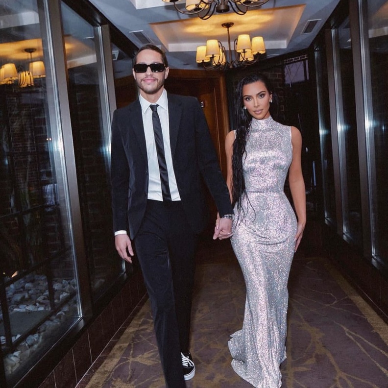 بيت ديفيدسون وكيم كارداشيان