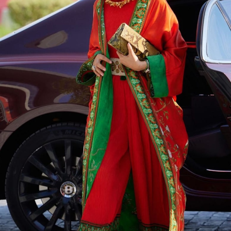 إطلالة الشيخة موزا