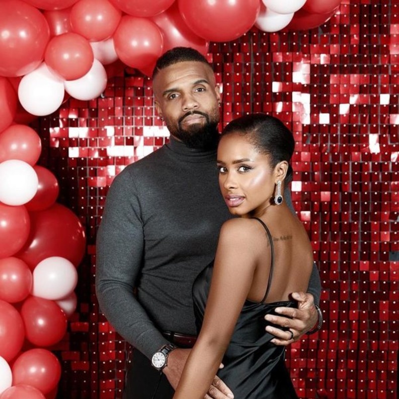 داليا مبارك وزوجها