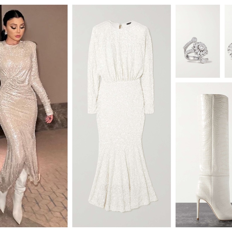 ستايل برّاق ومستوحى من أحدث إطلالات هيفاء وهبي