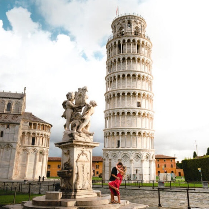 نصائح مفيدة للعرسان قبل زيارة برج بيزا المائل