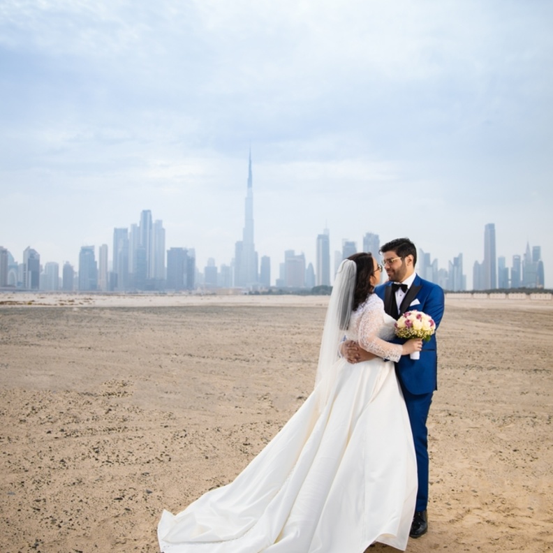 أماكن رومانسية لجلسات تصوير العرسان في دبي بمناسبة اليوم الوطني الإماراتي