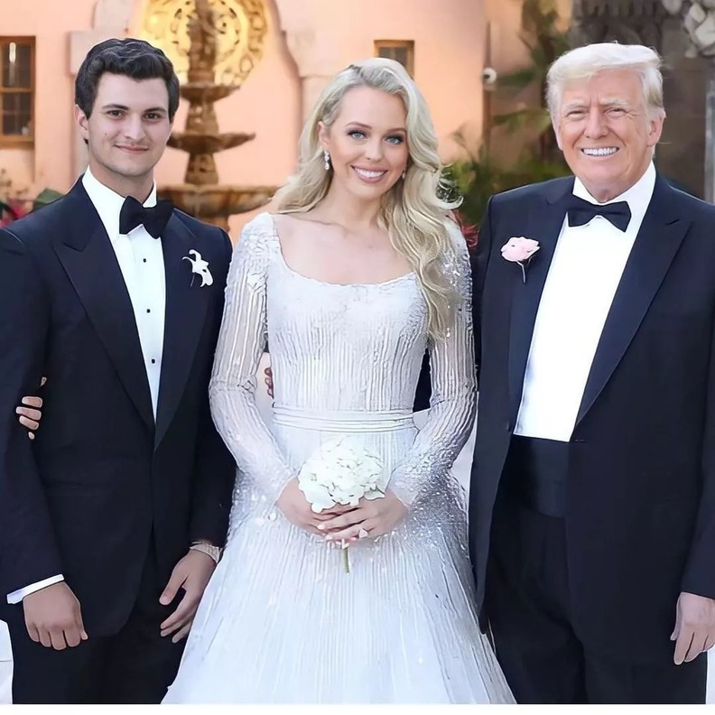 حفل زفاف تيفاني ترامب