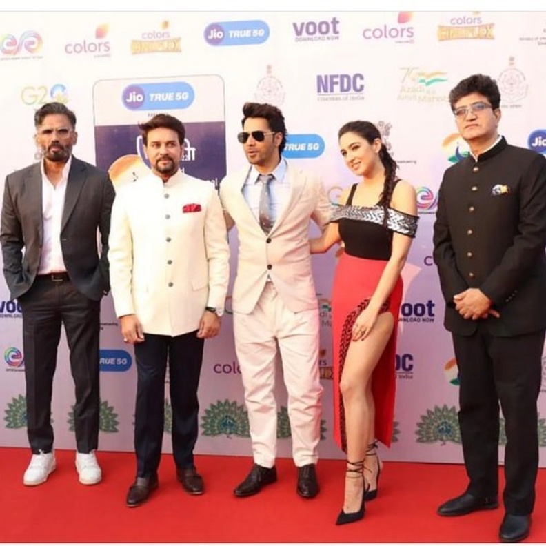 نجوم ومشاهير بوليوود في افتتاح مهرجان الهند السينمائي الدولي لعام 2022