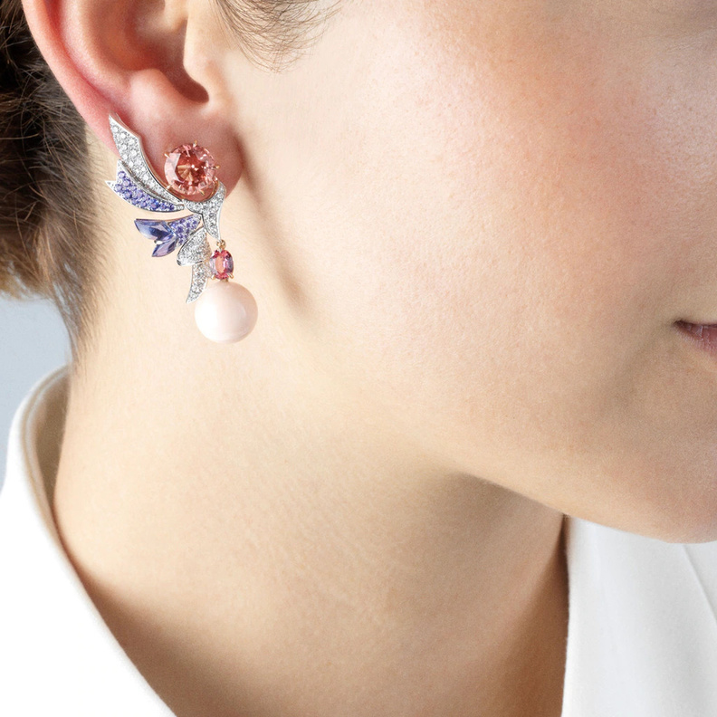 أقراط Treasure Hunt من شوميه Chaumet