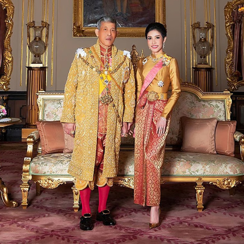 إصابة ملك وملكة تايلاند بكورونا