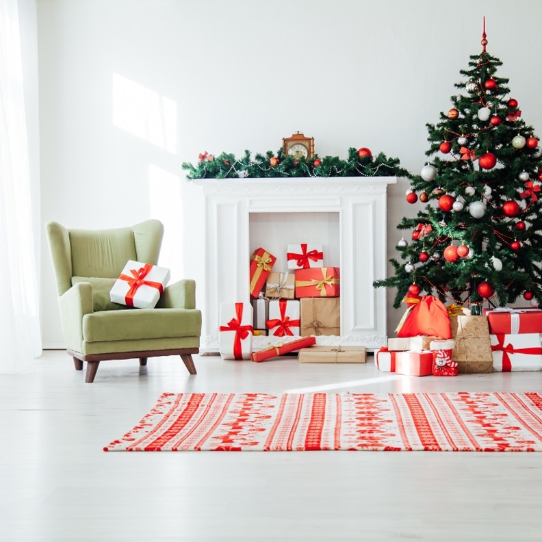 اختاري السجاد الأحمر الأنيق لديكورات نهاية العام