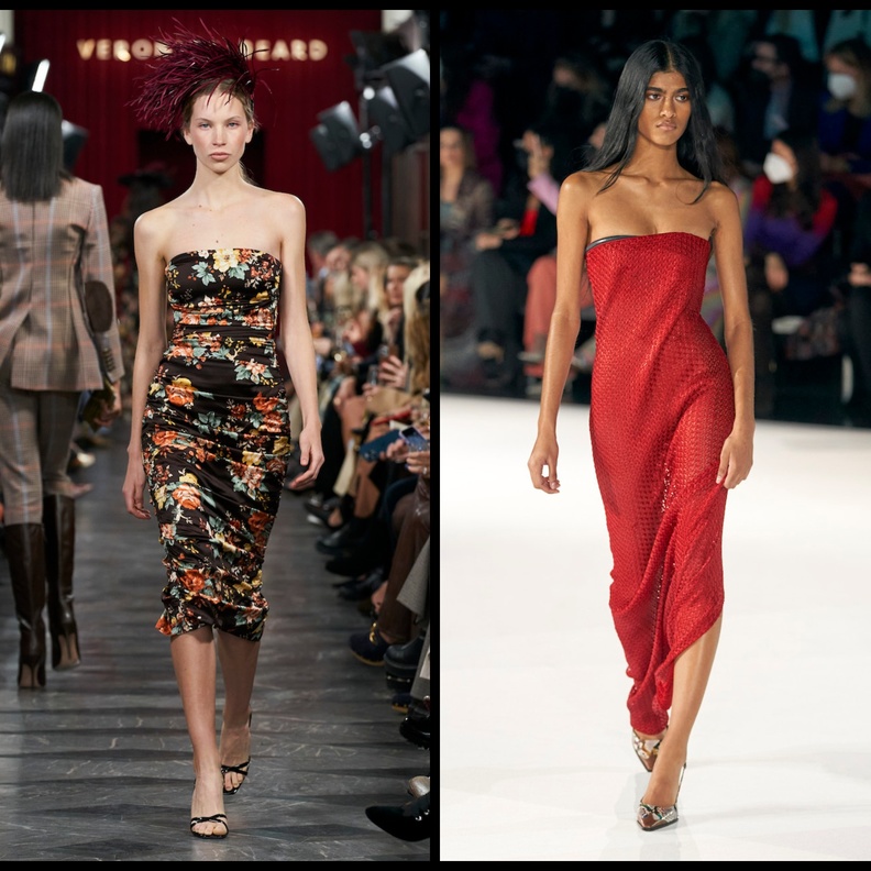 الفساتين من دون أكمام من التصاميم التي نشاهدها في كل موسم