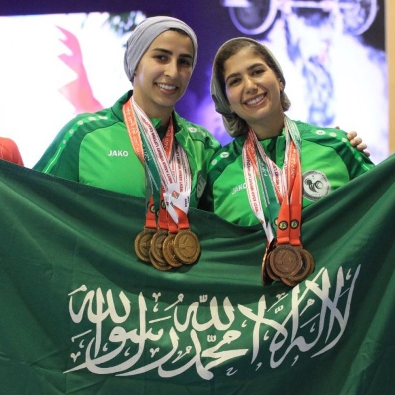 بمناسبة فوز الرياض باستضافة بطولة العالم لرفع الأثقال للكبار.. تعرفوا على أبرز الرباعات السعوديات
