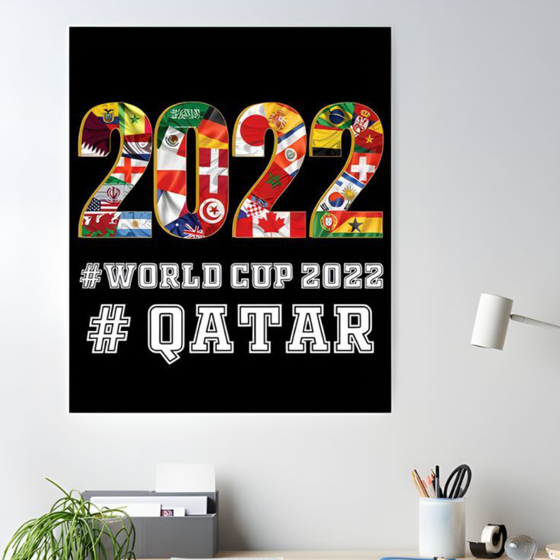 لوحات جدارية لتعيشي أجواء المونديال