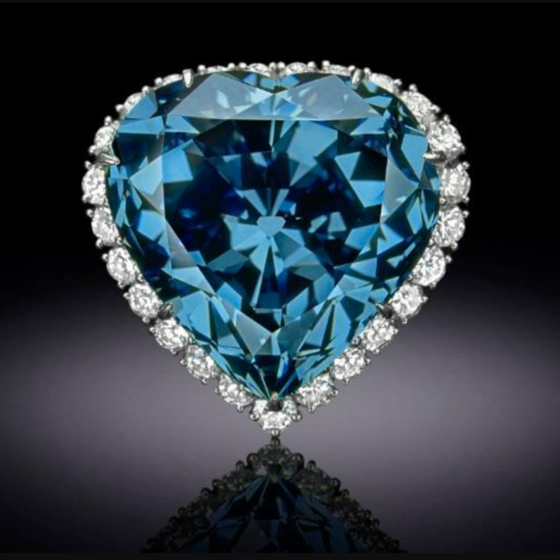 ما من دليل يشير إلى أنّ الإمبراطورة أوجيني اكتلك حجر The Blue Heart Diamond
