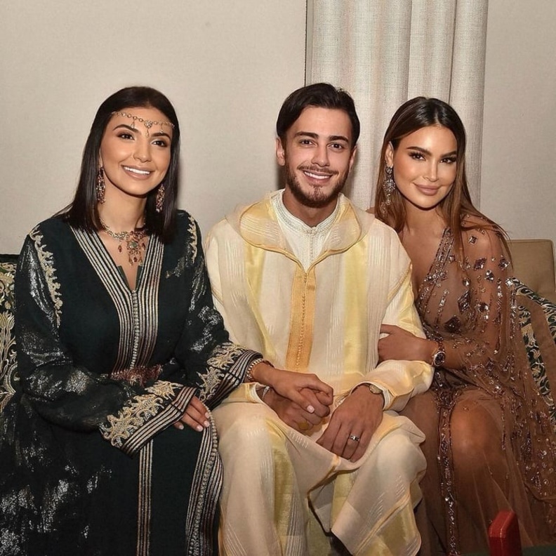 من حفل زفاف سعد لمجرد