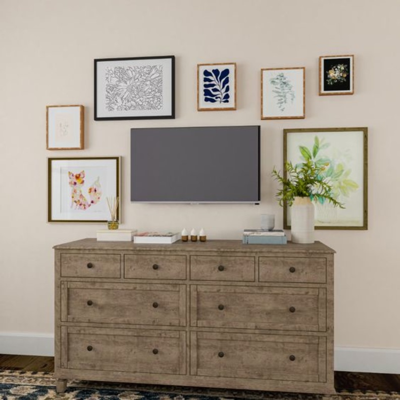 أفكار لتنسيق التلفزيون مع ديكور غرف المعيشة