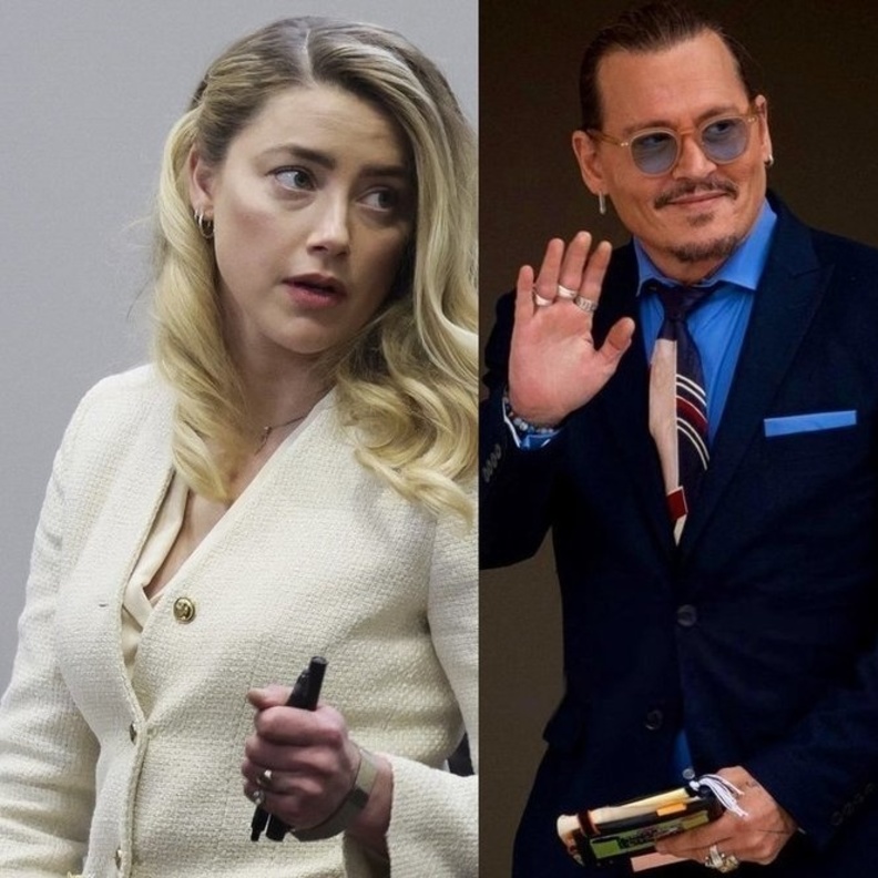 جوني ديب وآمبر هيرد