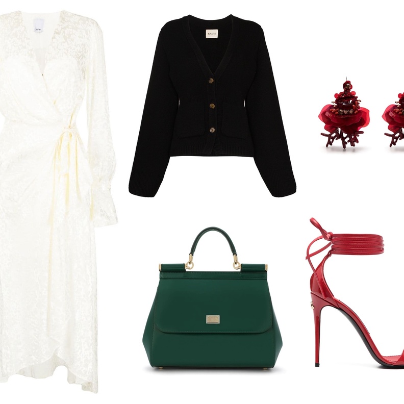 أناقة ورقي بالفستان الأبيض مع الاكسسوارات الملوّنة!