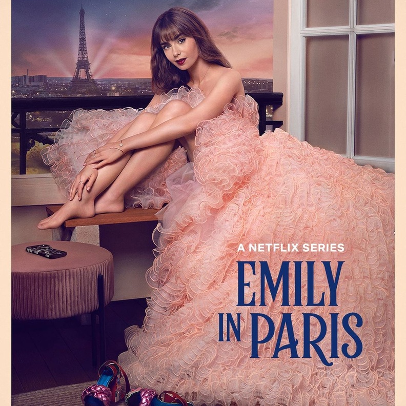 بوستر مسلسل "Emily in Paris"