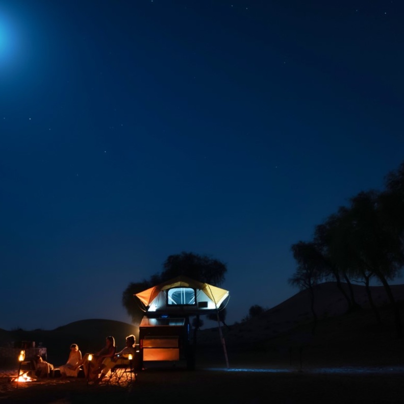 وجهات دبي تدشن دليل تفاعلي لأفضل مناطق التنزه والتخييم في دبي