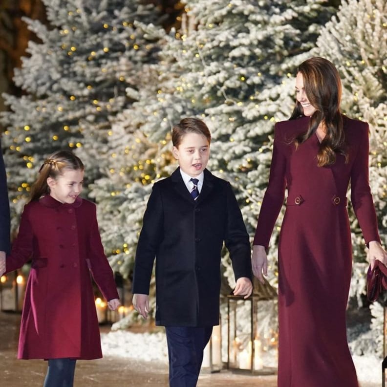 كيت ميدلتون مع أبنائها