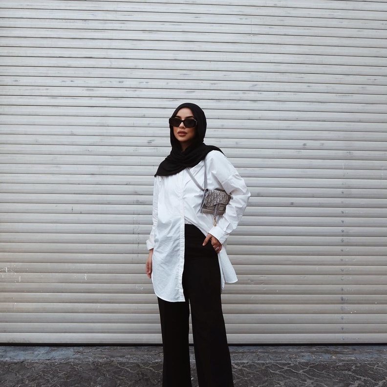 تنسيقات لا غنى عنها للمحجبات في البنطلون لمختلف المناسبات 