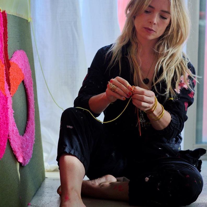 الفنانة ڤيتوريا كولونا من تصوير هيلة الخميس