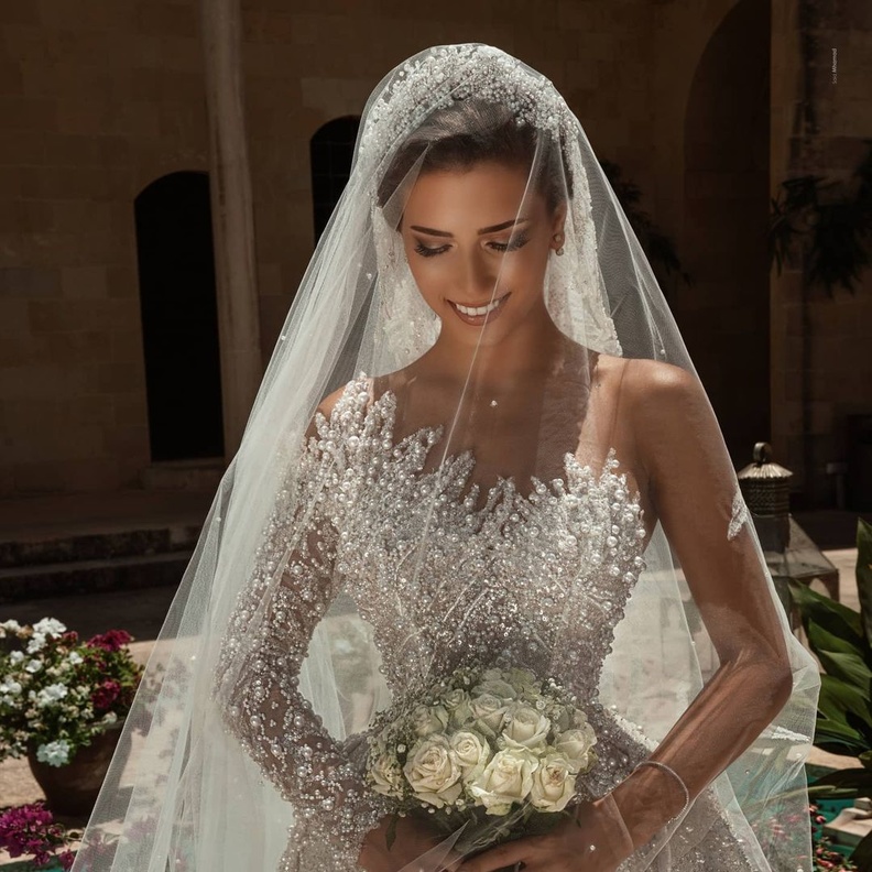 عروس المصممة ندوى الاعور