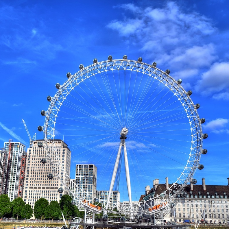 عين لندن من أجمل الوجهات السياحية للعائلات بواسطة maxpixel