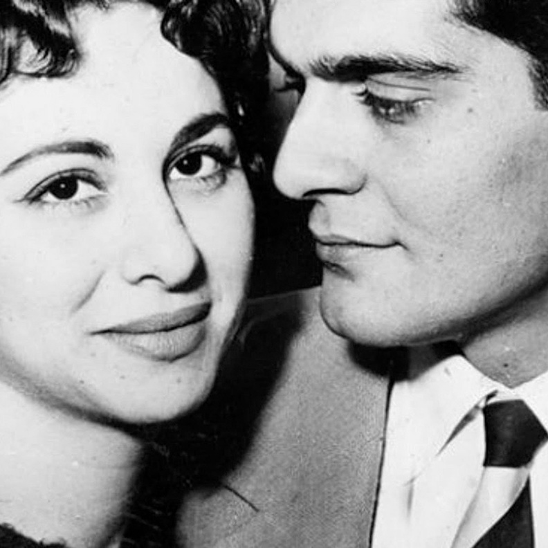 فاتن حمامة وعمر الشريف من اروع قصص الحب