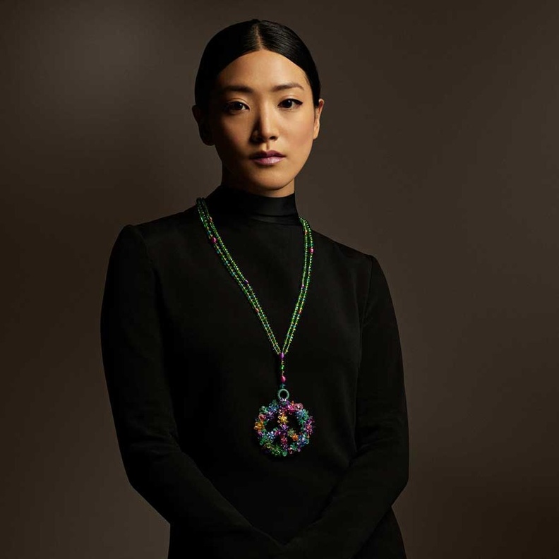 قلادة بيس آند لوف Peace and Love necklace من شوبارد Chopard