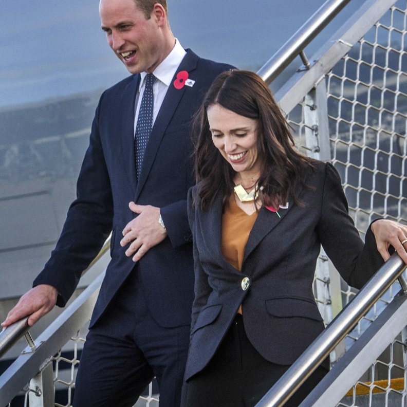 الأمير ويليام وكيت ميدلتون يوجهان رسالة "مؤثرة" لرئيسة وزراء نيوزلندا