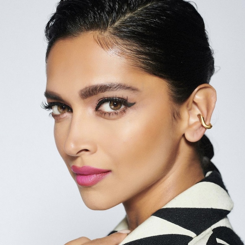 مكياج Deepika Padukone - الصورة من حسابها على انستغرام