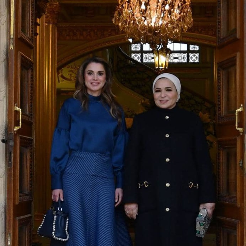 إطلالات جديدة للملكة رانيا بلمسات كلاسيكية وشرقية مع بداية العام 2023..  شاهدوا ما اختارته